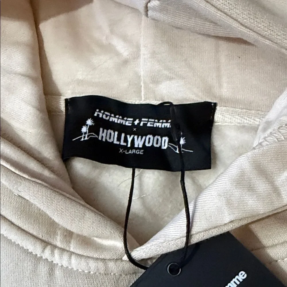 Homme + Femme Cali to NYC HOODIE- Tan